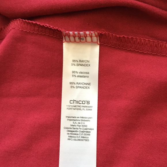 Chico’s Zenergy NWT Long Sleeve Top - Picture 6 of 7